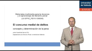 El concurso medial de delitos Concepto y determinación de la pena [upl. by Shornick]