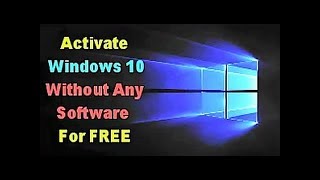 how to activate windows 10 with text file in easy way [upl. by Ttam]