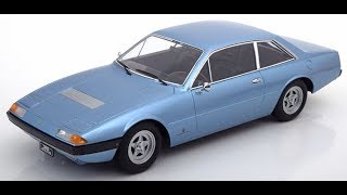 Modelissimo KKScale Ferrari 365 GT4 22 blau [upl. by Aciemaj]