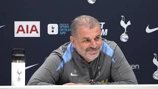 quotTRANSFERS IM THE ONE WHO SAYS YES OR NOquot EMBARGOED PRESS CONFERENCE Postecoglou Leicester Spurs [upl. by Ermanno98]