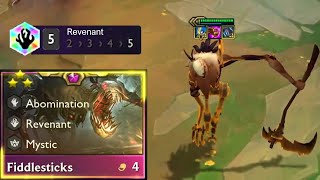 5 Revenant 3 Star Fiddlesticks Carry ⭐⭐⭐   TFT SET 55 [upl. by Avaria]