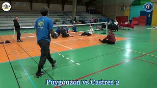 Puygouzon vs Castres 2 Volley Assis 2425 [upl. by Grayce]