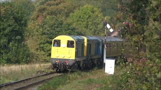 20048 amp 20189 leaving Bewdley 5th October 2024 [upl. by Asenev666]