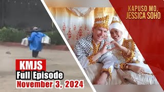 KMJS November 3 2024 Full Episode  Kapuso Mo Jessica Soho [upl. by Revlis295]