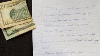 Accidentally Stolen Car Returned With Apology Note and Gas Money [upl. by Phineas]