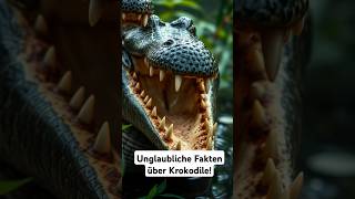 Unglaubliche Fakten über Krokodile tiere shorts facts fakten newvideo wildlife wissen [upl. by Barnie]