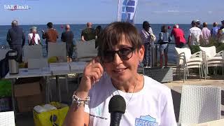 V Meeting Isola dellAsinara di nuoto in acque libere Silvia Fioravanti pres Aquatic Team Freedom [upl. by Bruell]