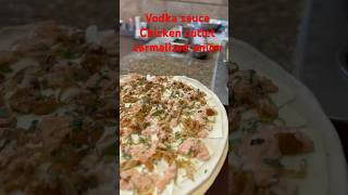 Vodka sauce pizza pizza new pizzalover food foodie cooking newjersey [upl. by Eelynnhoj]