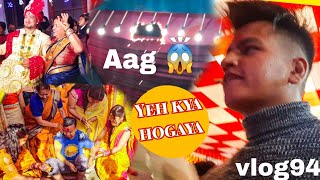 Aag 😱 yeh kya hogaya  Ravi bhaiya ki shaadi Dehradun  vlog94 [upl. by Parfitt]