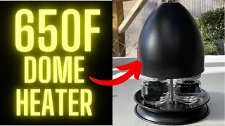 DIY Carbon Felt Dome Heater  No Electricity Needed For Greenhouse Heat [upl. by Etteuqal]