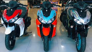 2024 YAMAHA AEROX 155 NEW COLOR VARIANTS HAS LAUNCHED LATEST REVIEW PRICE SPECS AND FEATURES [upl. by Thalassa]