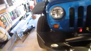 Installing Teraflex 25 coil lift with Rancho RS900XL shocks [upl. by Eadrahc583]