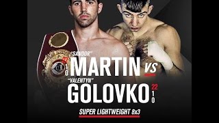 AEBOX  Sandor Martín vs Valentyn Golovko [upl. by Assyram]