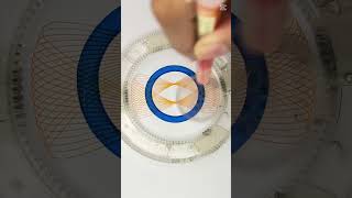 From Curves to a Perfect Symmetry  Mesmerizing ASMR Spirograph Art [upl. by Ginnie]