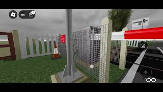 Botley Drove Level Crossing  North Yorkshire Roblox 29102024 [upl. by Florry319]