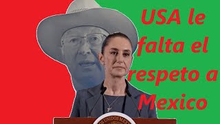 ¡ULTIMA HORA 🔴Claudia Sheinbaum arremete contra Ken Salazar tras criticar estrategia de seguridad [upl. by Tuinenga]