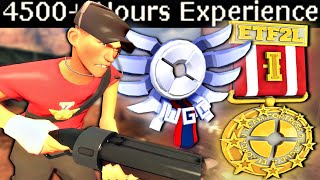 Prem Scout VS Casual🔸4500 Hours Experience TF2 Gameplay [upl. by Noskcaj700]