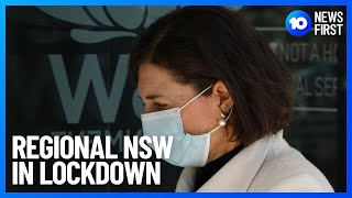 NSW Enforces New Lockdowns  10 News First [upl. by Yenitirb]