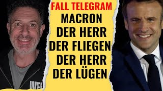 Fall Durov von Telegram Macron ist der Herr der Fliegen der Herr der Lügen [upl. by Elleniad]