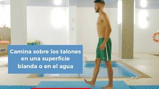 Fisioterapia en agua periostitis tibial [upl. by Refinnaej]