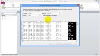 Access im Büro einsetzen Part 11 Tabelle aus Excel importieren [upl. by Weathers]