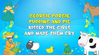 Peepsqueaks SingALong Georgie Porgie [upl. by Gytle272]