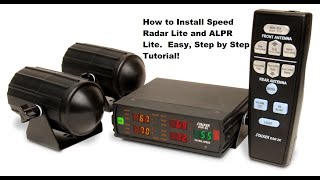 GTA V  GTA 5  LSPDFR  Tutorial on How to Install Speed Radar Lite and ALPR Lite  Super Easy [upl. by Nnyltiac]