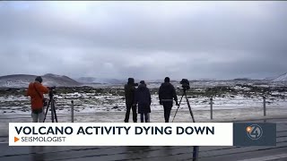 Volcano activity acting down in Iceland [upl. by Derrik]