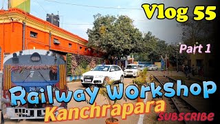 Vlog 55  GM Inspection 2022  Kanchrapara Railway Workshop  easternrailways kanchrapara [upl. by Atival]