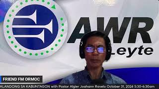 LIVEPAGPAMALANDONG SA KABUNTAGON with Pastor Algier Joahann Ravelo October 31 2024600AM [upl. by Ylil]