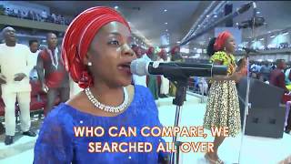 quotOluwa e tobiquot Tope Alabi medley  Faith Tabernacle Choir Thanksgiving service 311217 [upl. by Kcirted]