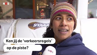 SKIREGELS Ken jij de verkeersregels op de piste [upl. by Adilen]