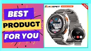 Original KOSPET TANK T2 Smart Watch For Men Smartwatch AI Voice Bluetooth [upl. by Aicilet]