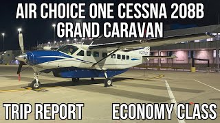 TRIP REPORT Air Choice One Cessna 208B Grand Caravan  St Louis STL  Jonesboro AR JBR [upl. by Cohl104]