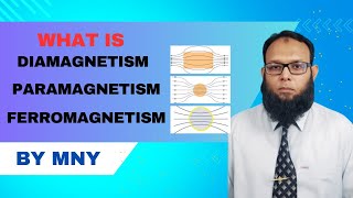 Diamagnetic Paramagnetic amp Ferromagnetic materials  physics with mny magnetismmdcat2024neet2025 [upl. by Gonsalve]