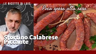 Salame tipo Calabrese fatto in casa da un Norcino [upl. by Airetak]