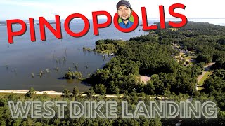 West Dike Boat Landing Pinopolis Lake Moutlrie 4k [upl. by Oker610]