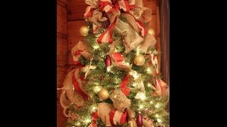 How to Decorate a wonderful Christmas tree Very easy DIY [upl. by Airliah590]