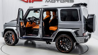 2024 Matte Gray Mercedes AMG G63 Brabus G800  Wild Luxury SUV in Detail [upl. by Zetrom338]