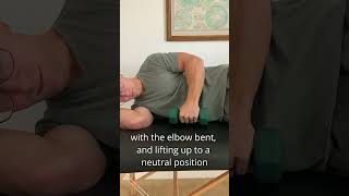 Strengthen the infraspinatus rotator cuff for better shoulder health [upl. by Ardnuassac]