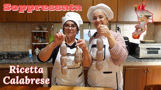 Come fare in casa la SOPPRESSATA CALABRESE [upl. by Sirah745]