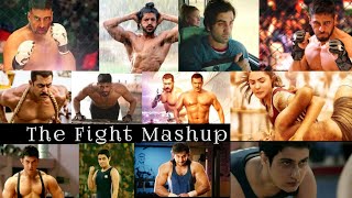 The Fight Mashup  Bollywood Fight Songs Mashup By DJ Dalal London  Karan Visuals  New Mashup [upl. by Suoirtemed]