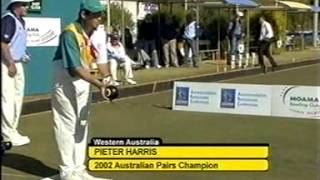 Lawn Bowls 2003 Super Singles Final S Glasson Vs P Harris [upl. by Eiramac218]