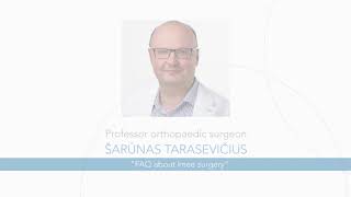 5 Surgeon Dr Sarunas Tarasevicius talking about driving after the knee replacement [upl. by Giles613]