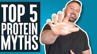 Top 5 Myths About Protein  Educational Video  Biolayne [upl. by Janyte933]