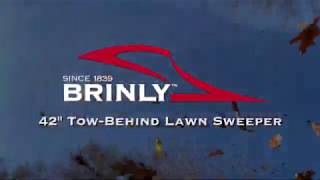 Brinly STS427LXH 42” Towbehind Lawn Sweeper [upl. by Sorkin]