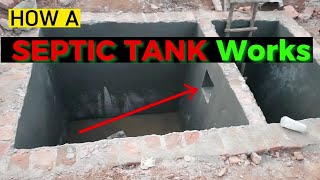 How a SEPTIC TANK works and How to build a septic tank STEP BY STEP [upl. by Fagan881]