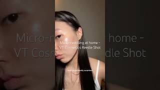 Microneedling at home for sensitive skin eczema rosacea koreanskincare kbeauty reedleshot [upl. by Aicenod]