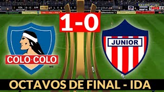 Colo Colo vs Junior 10  Copa Libertadores 13082024  Partido Completo HD [upl. by Walling]