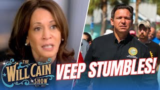 VP Harris BOMBS 60 Minutes PLUS Gov DeSantis calls her out over hurricane  Will Cain Show [upl. by Suryt517]